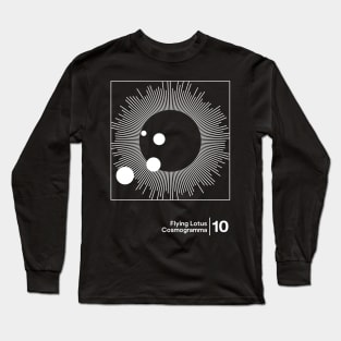 Cosmogramma / Minimalist Graphic Artwork Fan Design Long Sleeve T-Shirt